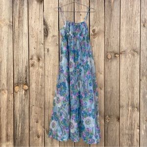 VINTAGE 1970’s iridescent nightie, women’s size xs-small